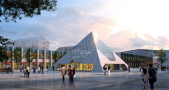 河源金字塔网架